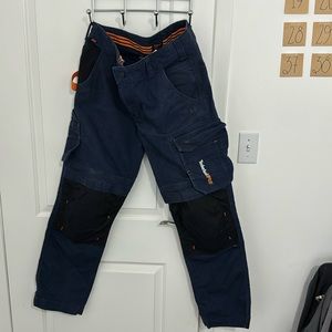 Timberland work pants and knee pads